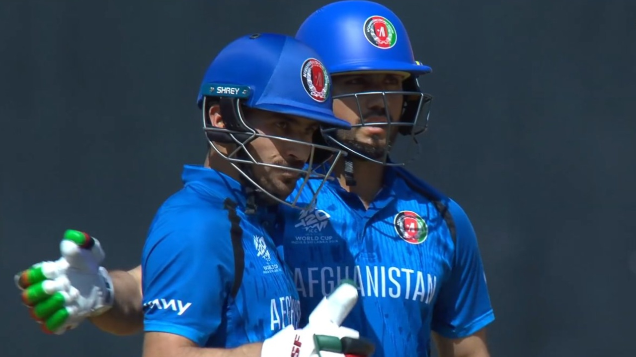 Rahmanullah Gurbaz records 26-ball 50 