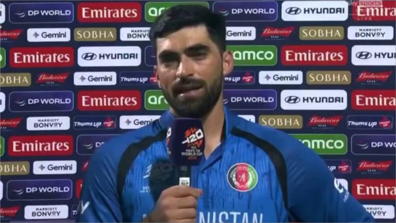 Ibrahim Zadran dedicates ‘Player of the Match’ award