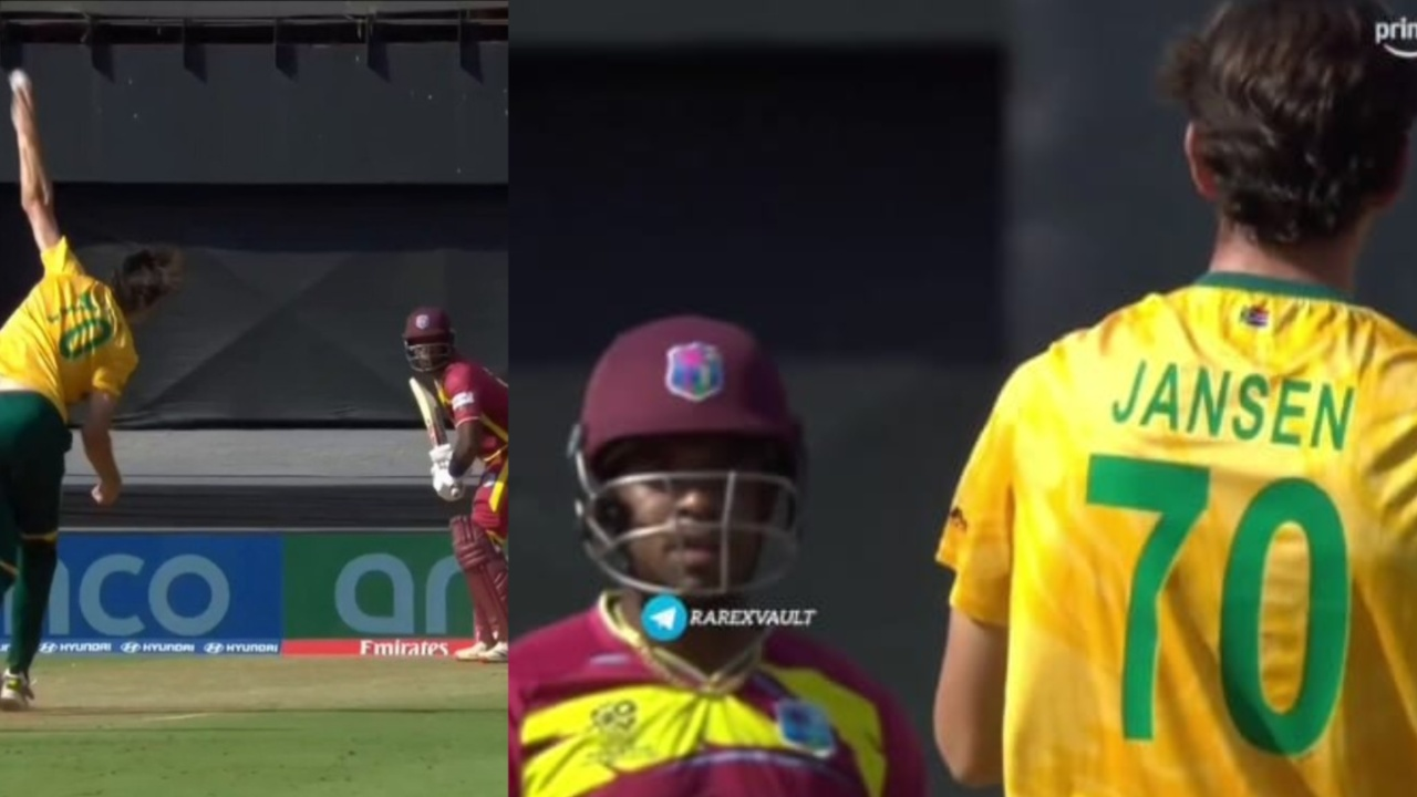 Matthew Forde and Marco Jansen's heated moment 