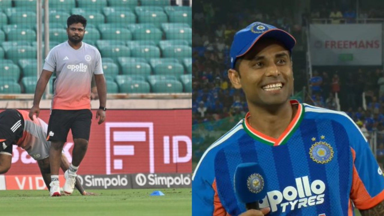 Crowd’s reaction goes viral when Suryakaumar Yadav confirms Sanju Samson is playing