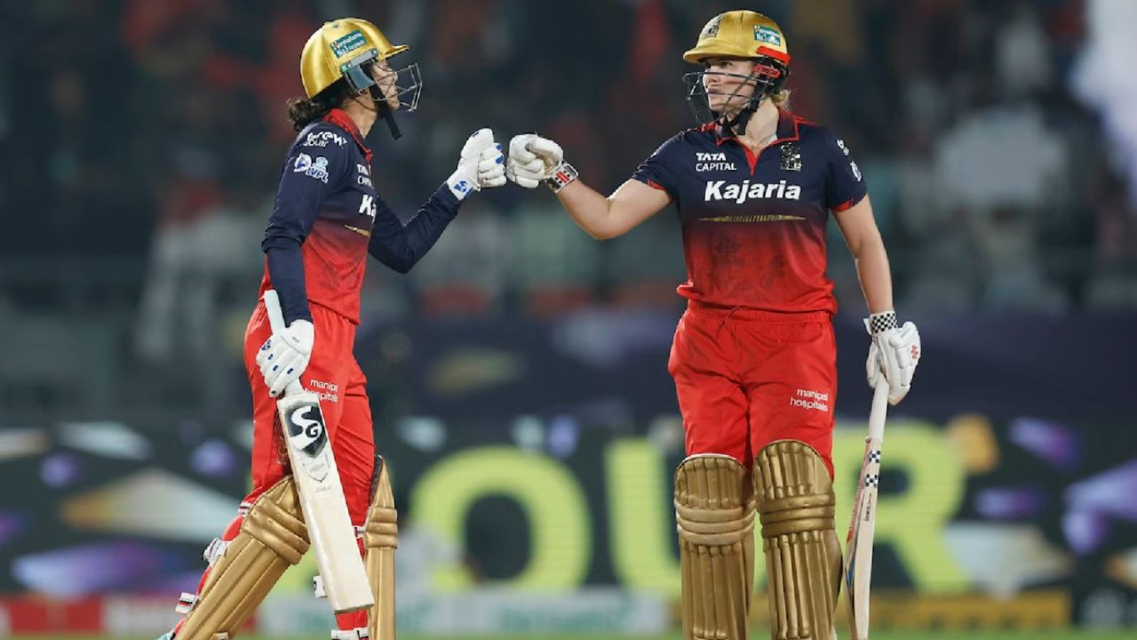 Captain Smriti Mandhana and Georgia Voll played massive roles before Radha Yadav's perfect finish