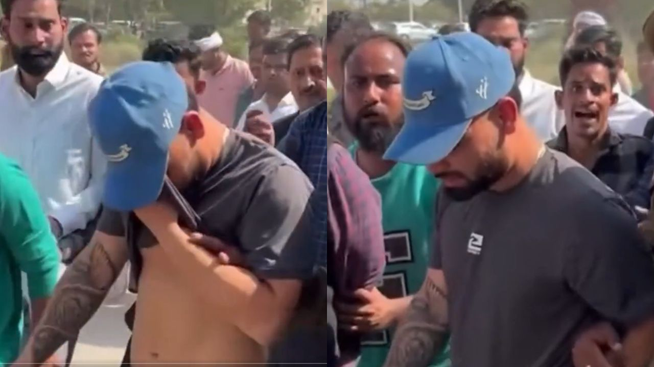 Rinku Singh became emotional and broke down in tears while performing the last rites of his father after the IND vs ZIM Super 8 matc