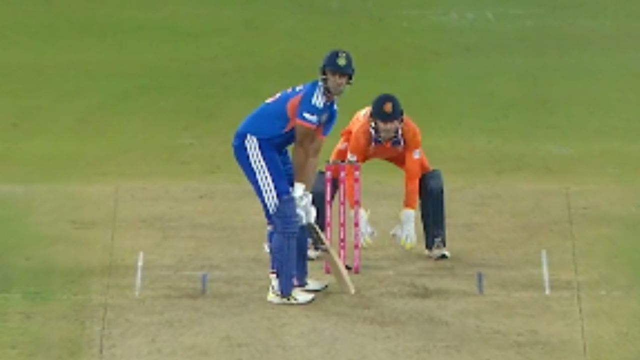 ICC Men's T20 World Cup 2026, IND vs NED: Shivam Dube smashed giant six 
