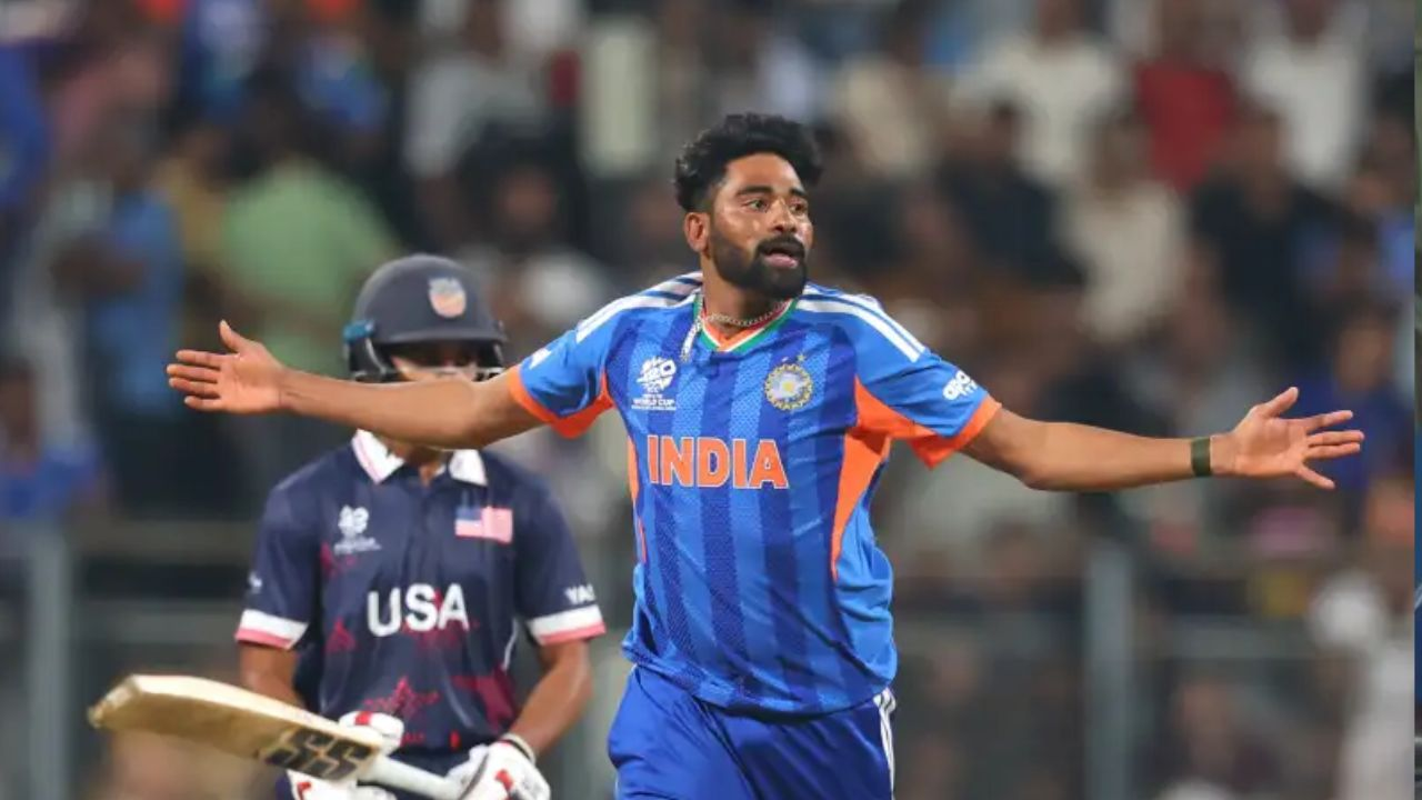 Siraj then bowled an impressive spell of 3/29 in four overs.