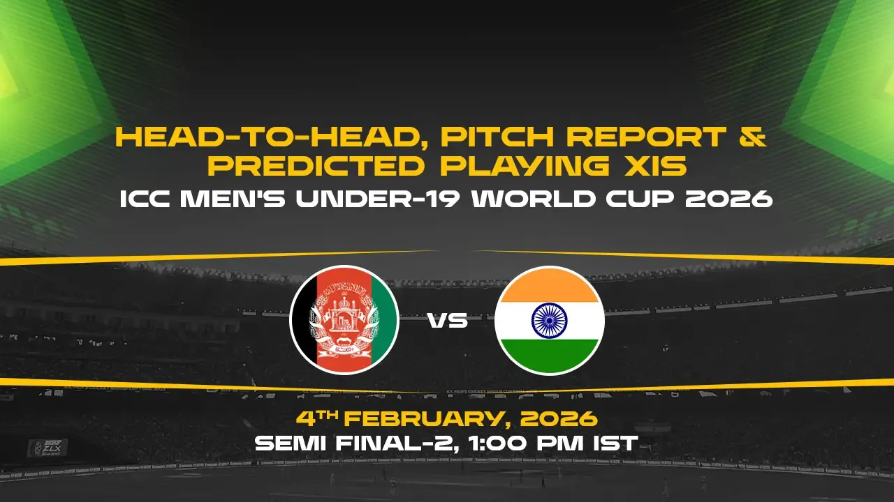 IND U19 vs AFG U19
