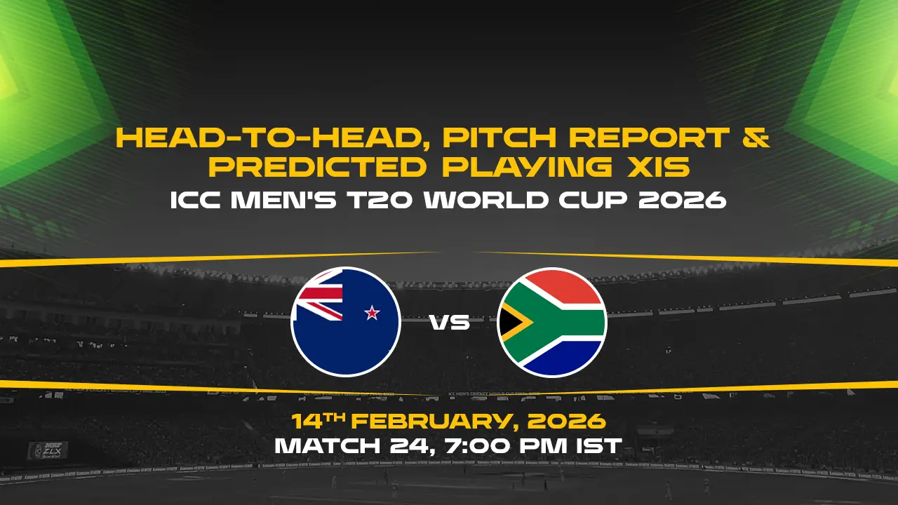 ICC Men's T20 World Cup 2026, Match 24: NZ vs SA