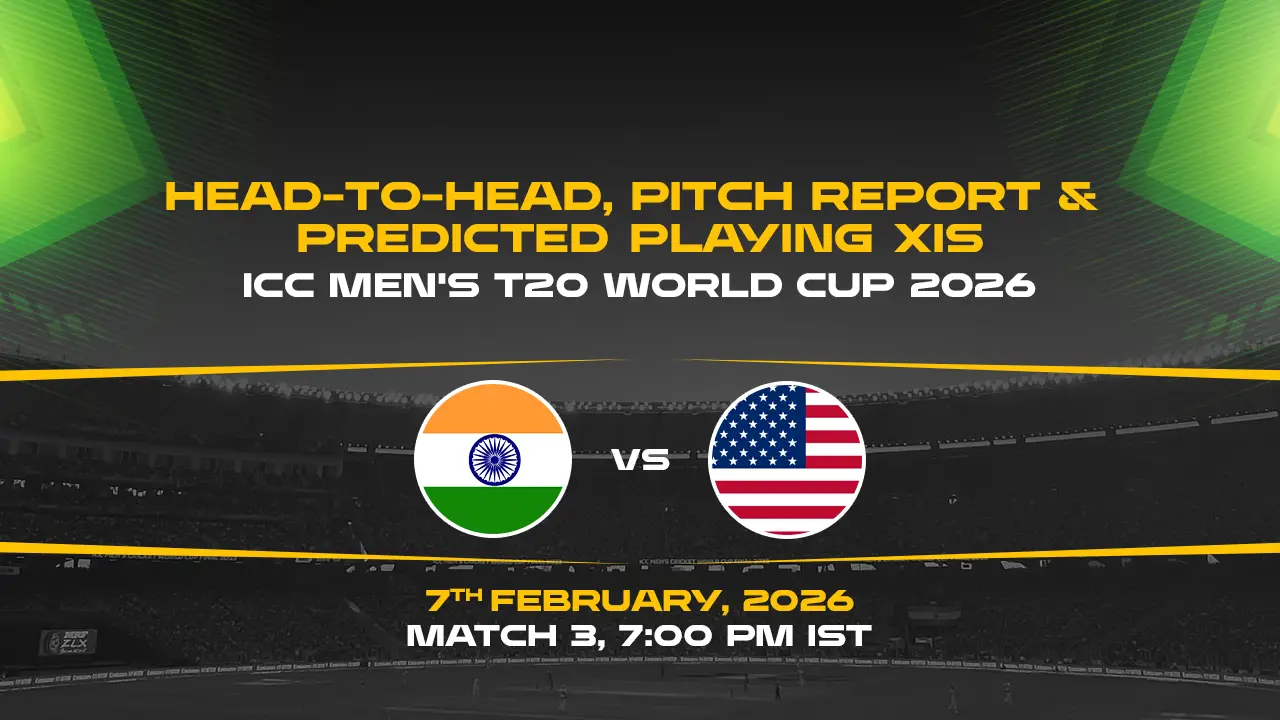 ICC Men's T20 World Cup 2026, Match 3: IND vs USA