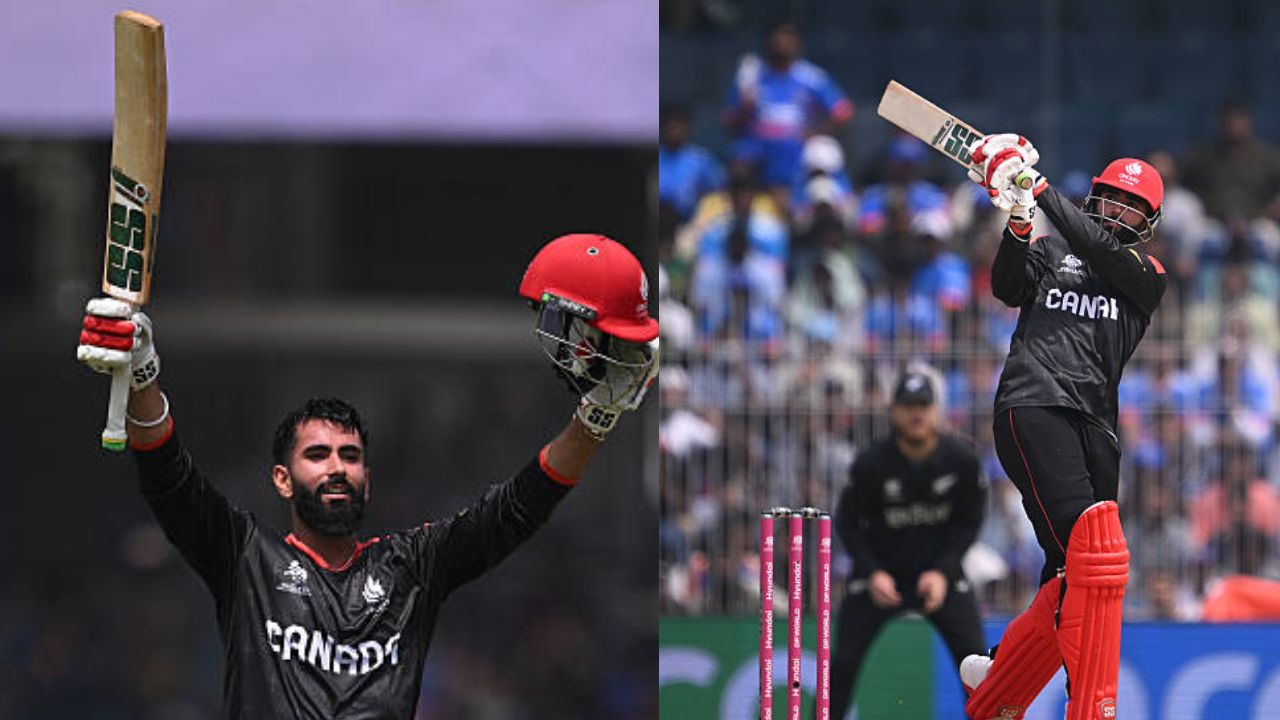 Canada's batter Yuvraj Samra smashed hundred in T20 World Cup 2026