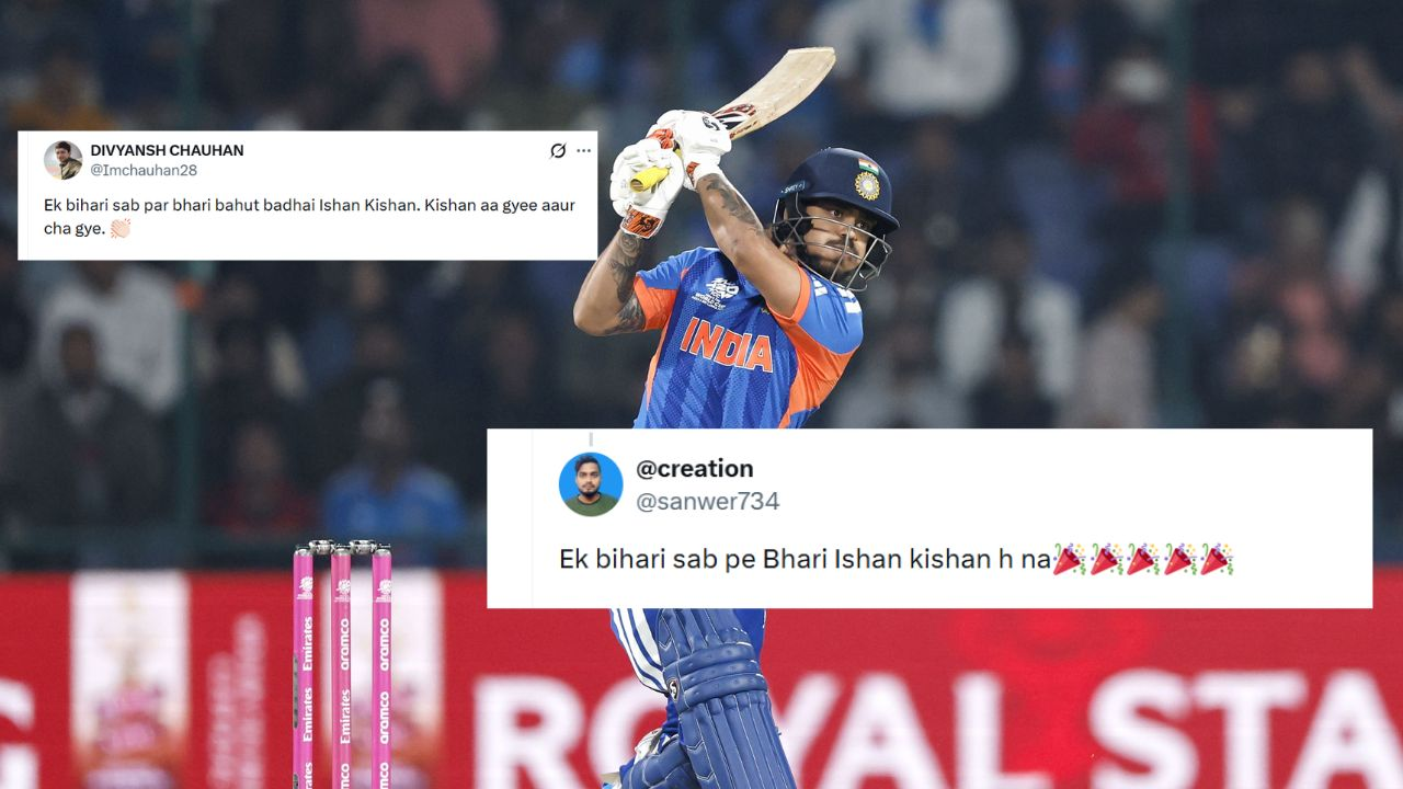 Ishan Kishan smashed his fastest half-century in T20 World Cup history