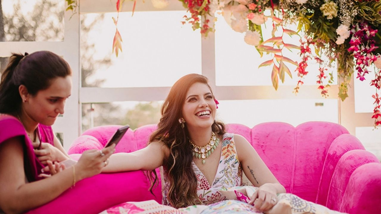 Ishani Johar during their wedding (Photo Credit: Movie'ing Moments)