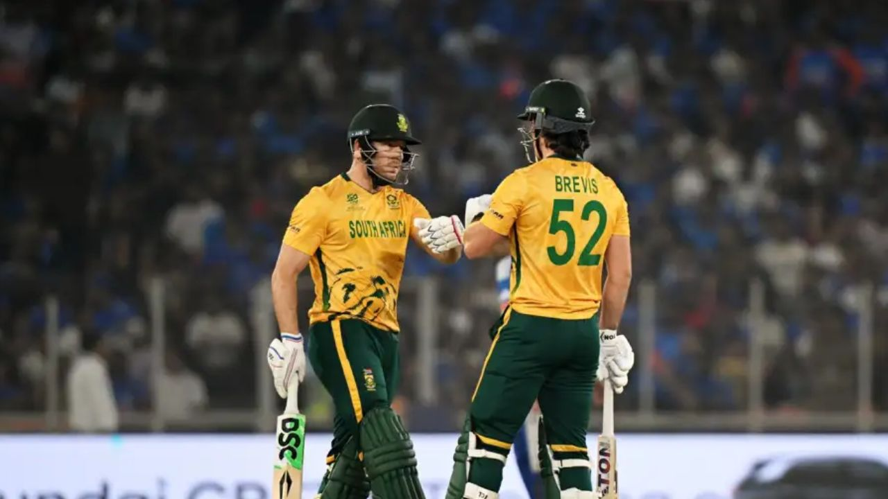David Miller and Dewald Brevis helped South Africa to recover from early wickets