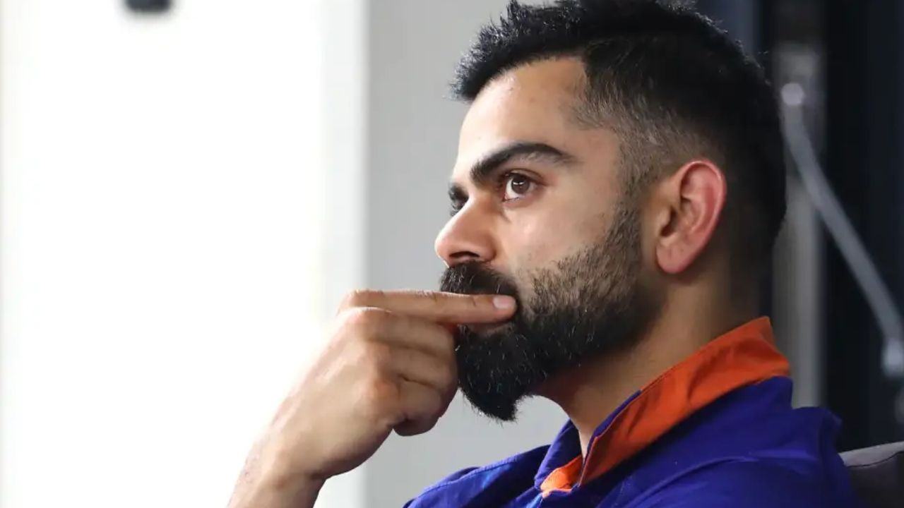 Virat Kohli in tension