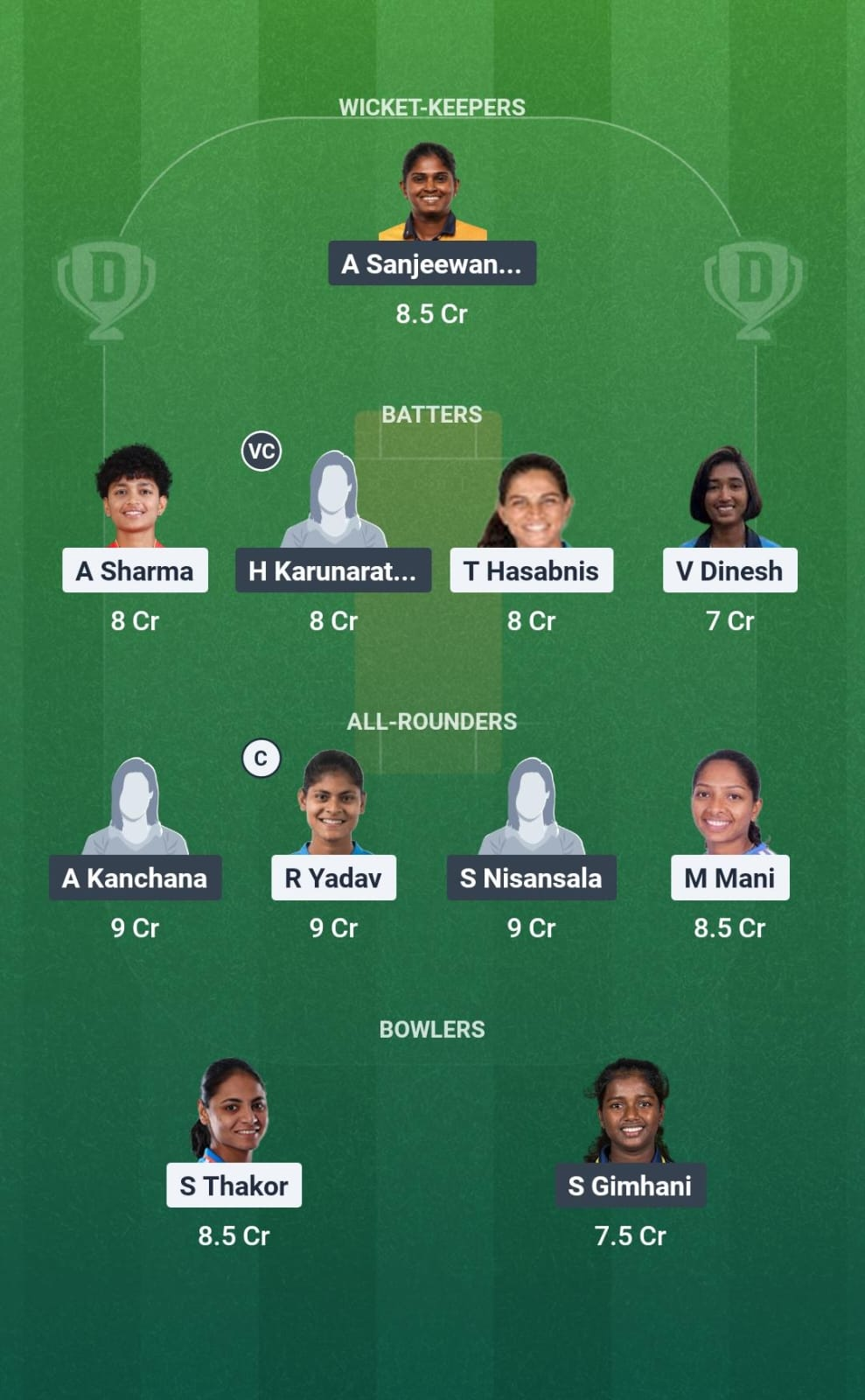 IN-A vs SL-A Semi Final 1