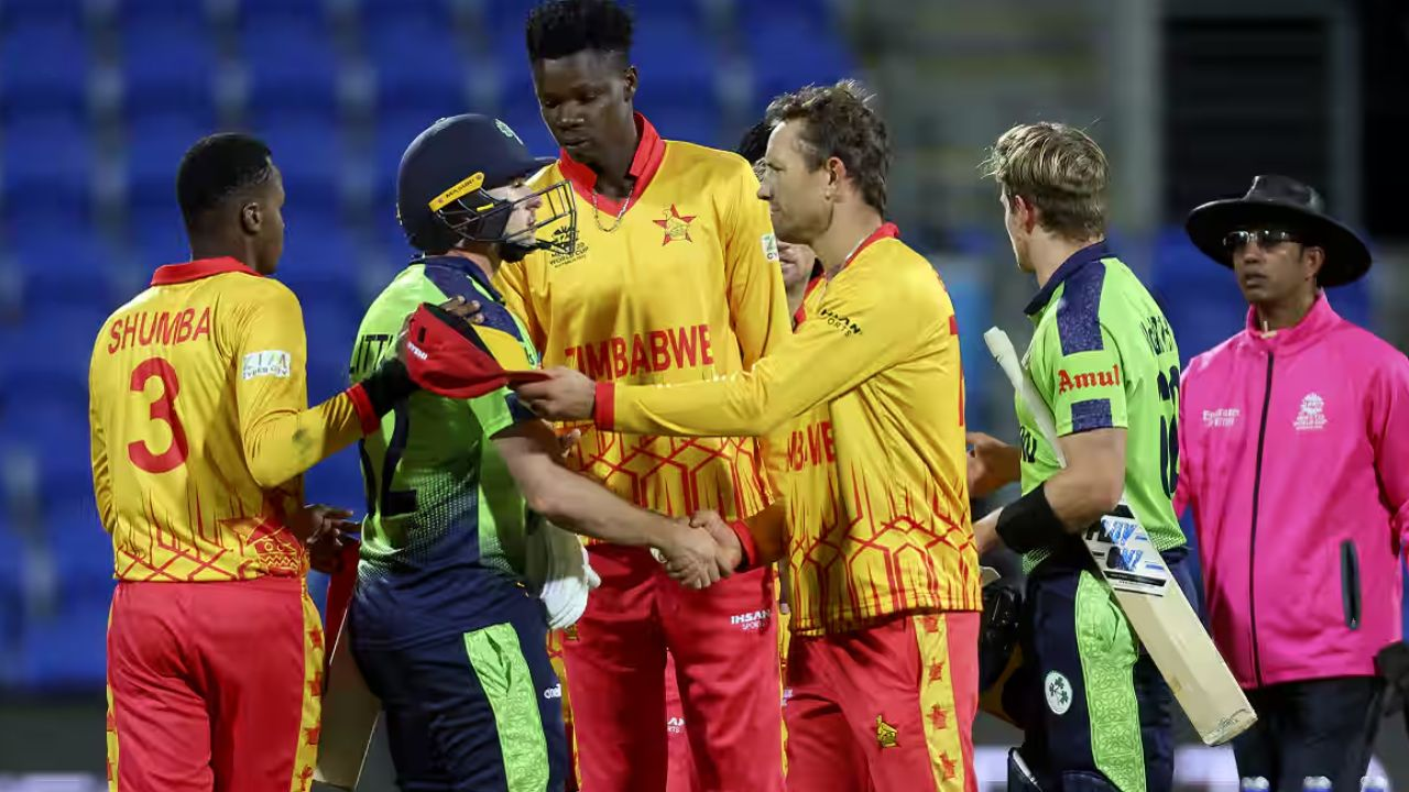  ZIM vs IRE &ndash; Hobart, 2022 (Won by 31 Runs)