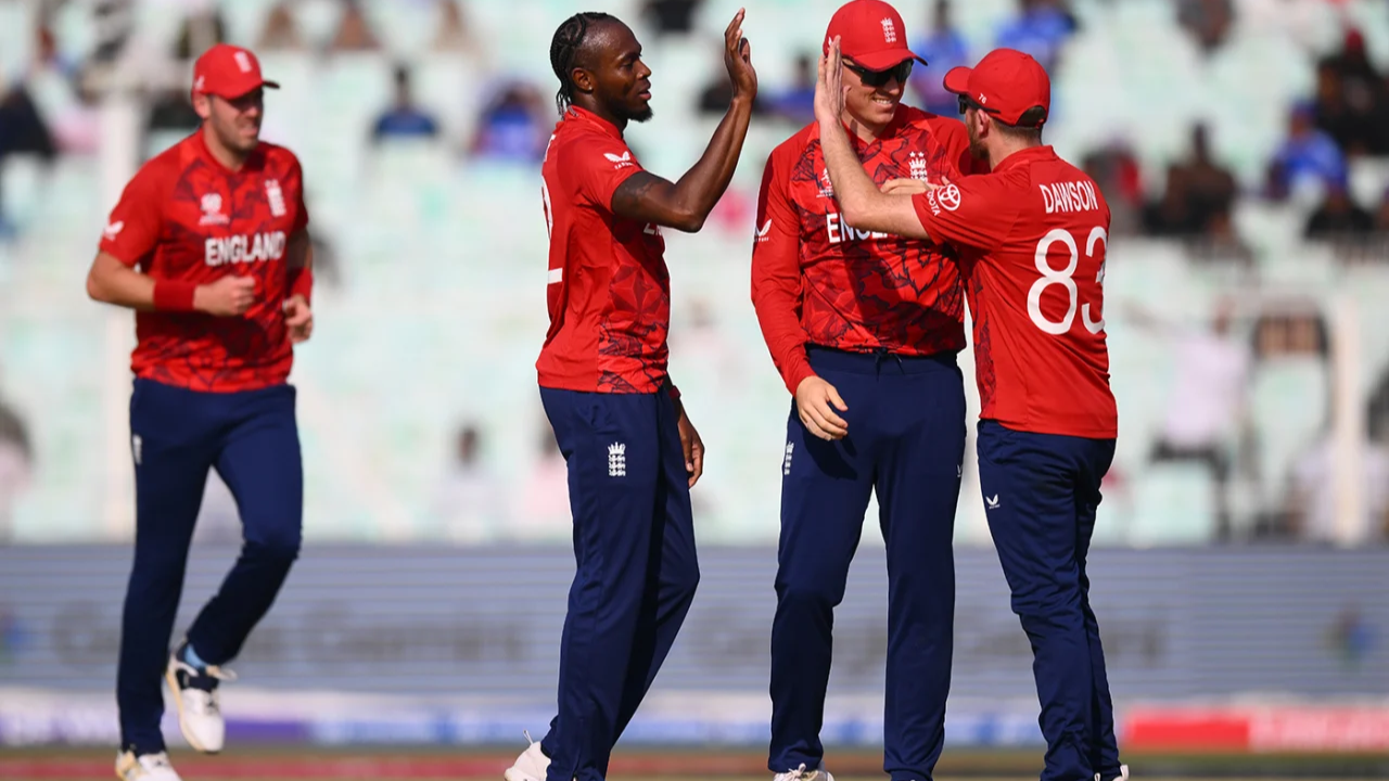 England defeated Scotland by five wickets