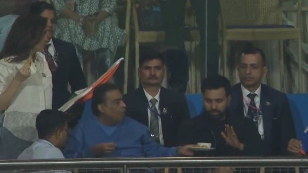 Rohit Sharma Politely Turns Down Mukesh Ambani’s Tea Offer at Wankhede During IND vs USA T20 World Cup 2026 Group A Match 