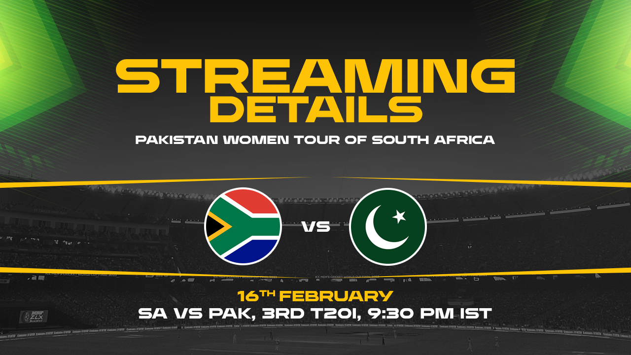 South Africa Women face Pakistan Women in the third T20