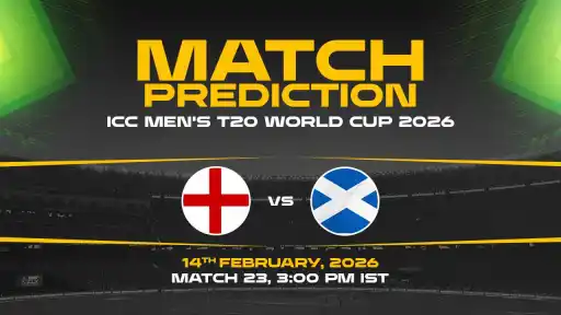 ENG vs SCO Today Match Prediction