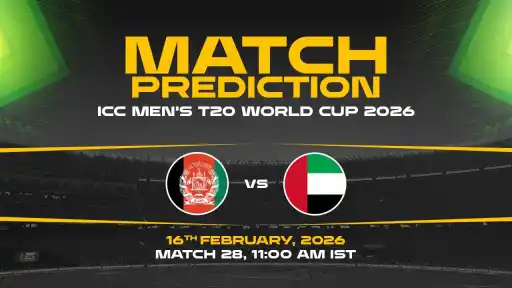 AFG vs UAE Today Match Prediction