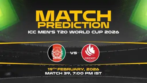 AFG vs CAN Today Match Prediction