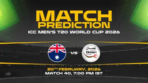 AUS vs OMN Today Match Prediction