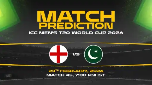 ENG vs PAK Today Match Prediction