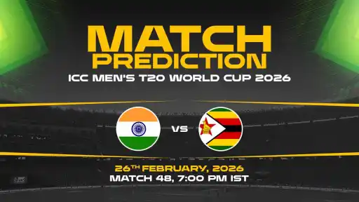 IND vs ZIM Today Match Prediction