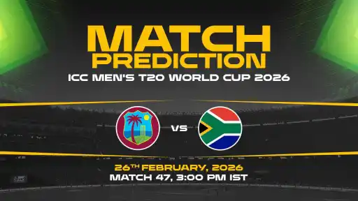 WI vs SA Today Match Prediction