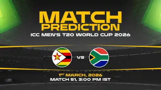 ZIM vs SA Today Match Prediction 