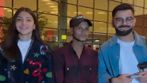Anushka Sharma and Virat Kohli 