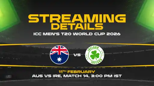 Where To Watch AUS vs IRE
