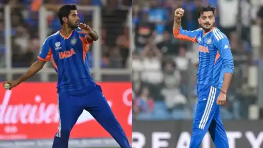 AXAR PATEL-WASHINGTON SUNDAR