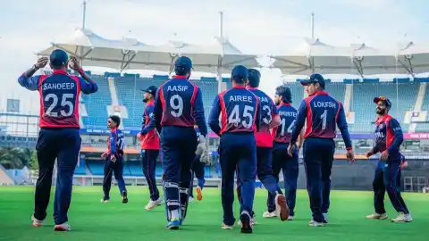 Watch: "Hitting some sixes like MS Dhoni" - Nandan Yadav replies to media for Nepal take from England game in T20 World Cup 2026