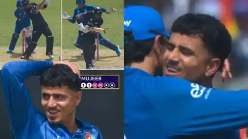 Mujeeb Ur Rahman’s successive wickets