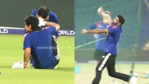 Jasprit Bumrah's fast yorker injures Ishan Kishan