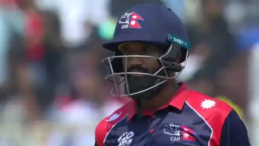 Dipendra Airee celebrates 50 with massive six