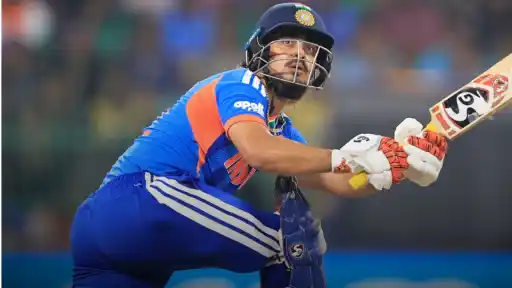 Ishan Kishan smashes Shadab Khan for top-tier six