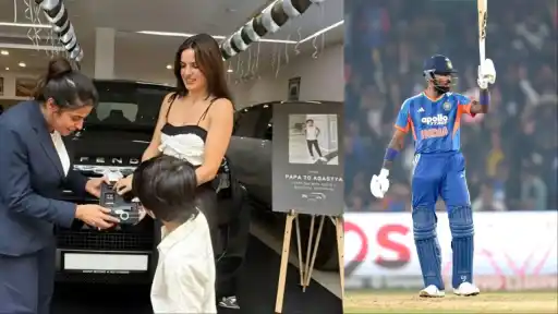 Hardik Pandya gifts Black Defender to ex-wife and son.