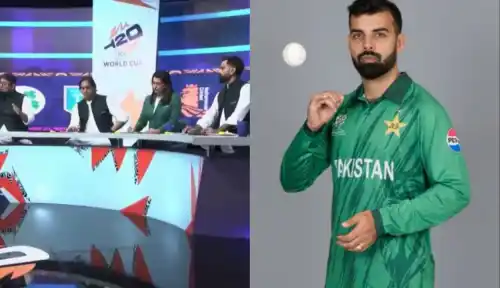 Former Pakistan stars engaged in heated argument over Shadab Khan