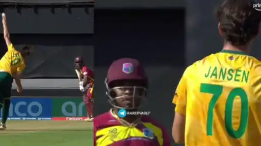 Matthew Forde and Marco Jansen's heated moment
