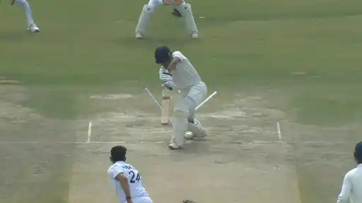 Prasidh Krishna finished with figures of 3/49 as Karnataka bowled out Punjab for 256 in their second innings.