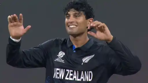 Rachin Ravindra got two wickets in his first over