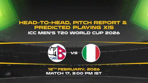 ICC Men's T20 World Cup 2026, Match 17: NEP vs ITA