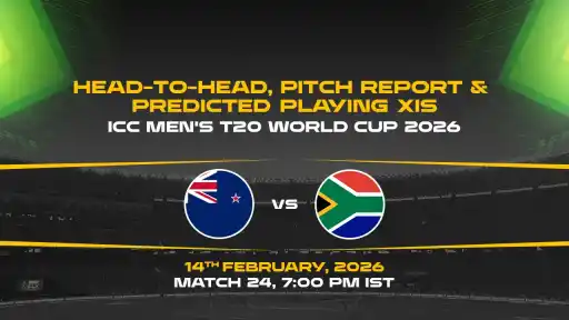 ICC Men's T20 World Cup 2026, Match 24: NZ vs SA