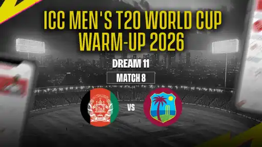 AFG vs WI Warm Up Match 8