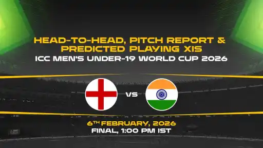 ENG U19 vs IND U19