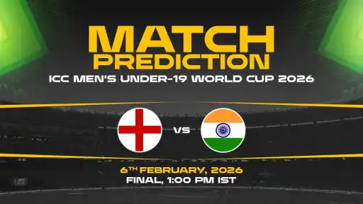 ENG U19 vs IND U19 today match prediction ICC Under-19 World Cup 2026