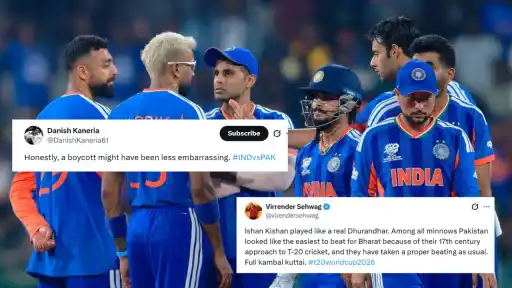 Cricketers' reactions on India's win against Pakistan