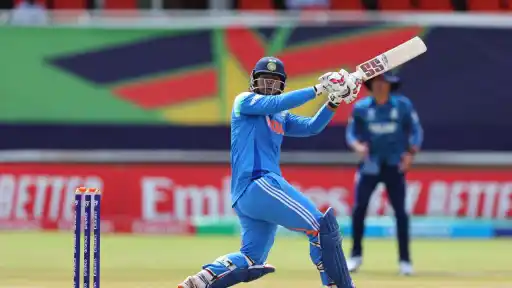 Vaibhav Sooryavanshi completed century in 55 balls, 2nd fastest in U19 Cricket World Cup history