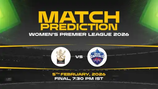 RCB-W vs DC-W Who Will Win Today – WPL 2026 Final